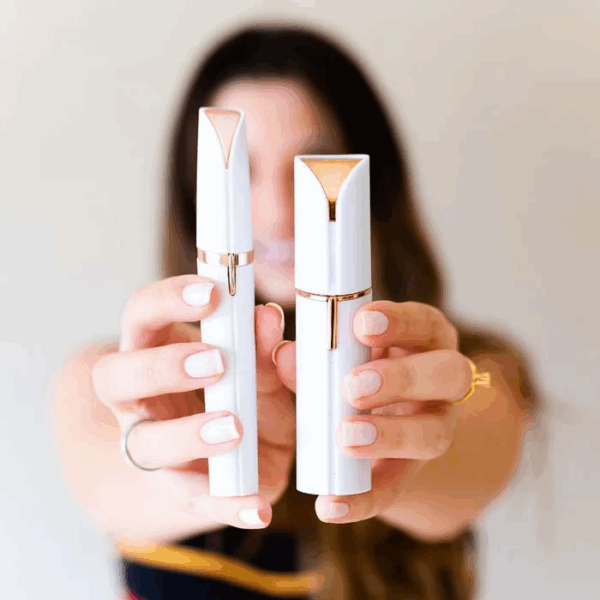 Caneta Depiladora de Sobrancelha - Removedor de Pelos Facias Elétrico Recarregável USB - Imagem 6