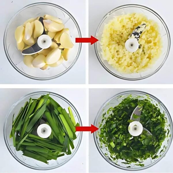 Multi Processador de Alimentos Manual Premium 3 Lâminas Inox - Imagem 8