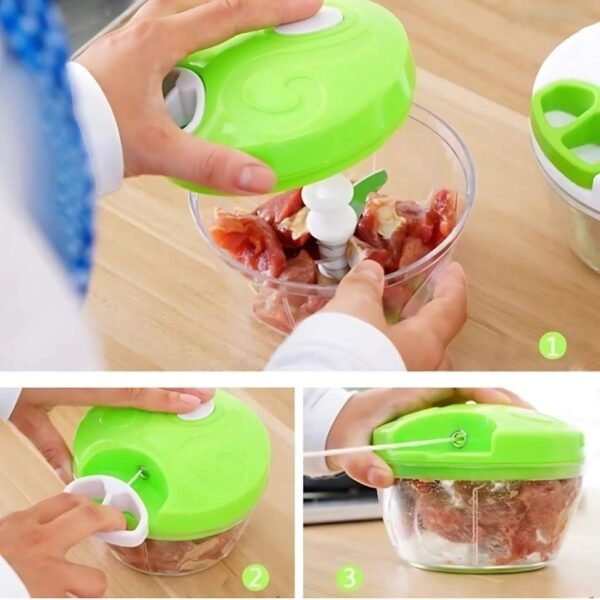 Multi Processador de Alimentos Manual Premium 3 Lâminas Inox - Imagem 6