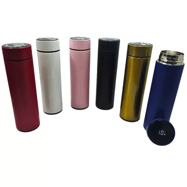 Garrafa Térmica Inox Inteligente Com Medidor De Temperatura Visor Digital LED - Imagem 4