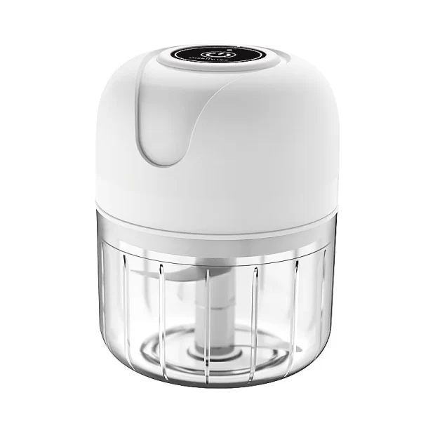 Mini Processador Elétrico Moedor de Alimentos Sem Fio Recarregável USB 250ml