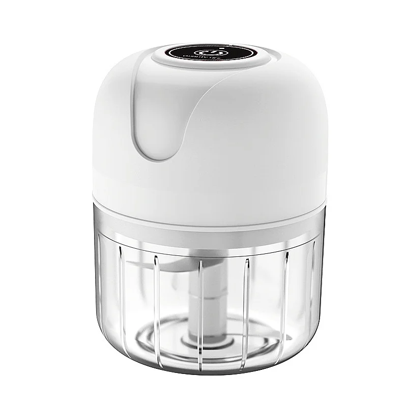 Mini Processador Elétrico Moedor de Alimentos Sem Fio Recarregável USB 250ml