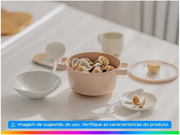 Jogo de Panelas Neoflam Revestimento Cerâmico de Alumínio 5 Peças Fika - Imagem 3